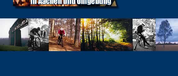 800 km Radsport-Tourentipps in der Region Aachen detailliert auf Karten mit Streckenbeschreibung für MTB und Rennrad (Touren-/Trekkingenrad).
